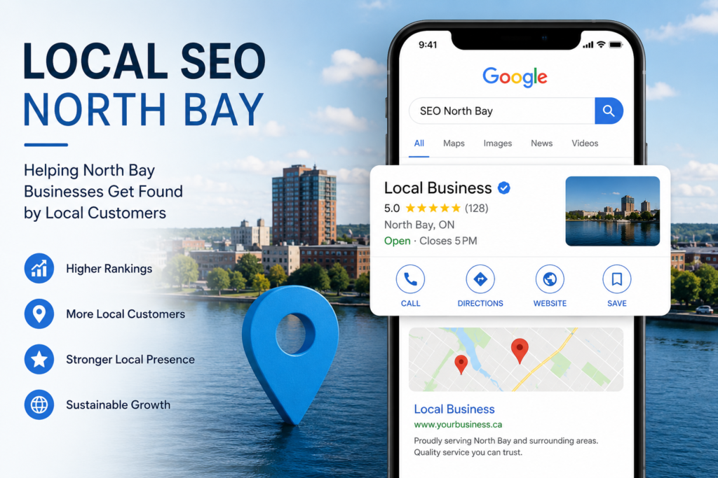Local SEO services helping North Bay businesses rank higher on Google